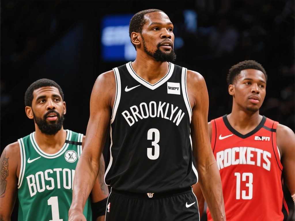 ESPN设计四套杜兰特交易计划:与欧文重聚?转投火箭? ESPN设计四套杜兰特交易计划:与欧文重聚?转投火箭?